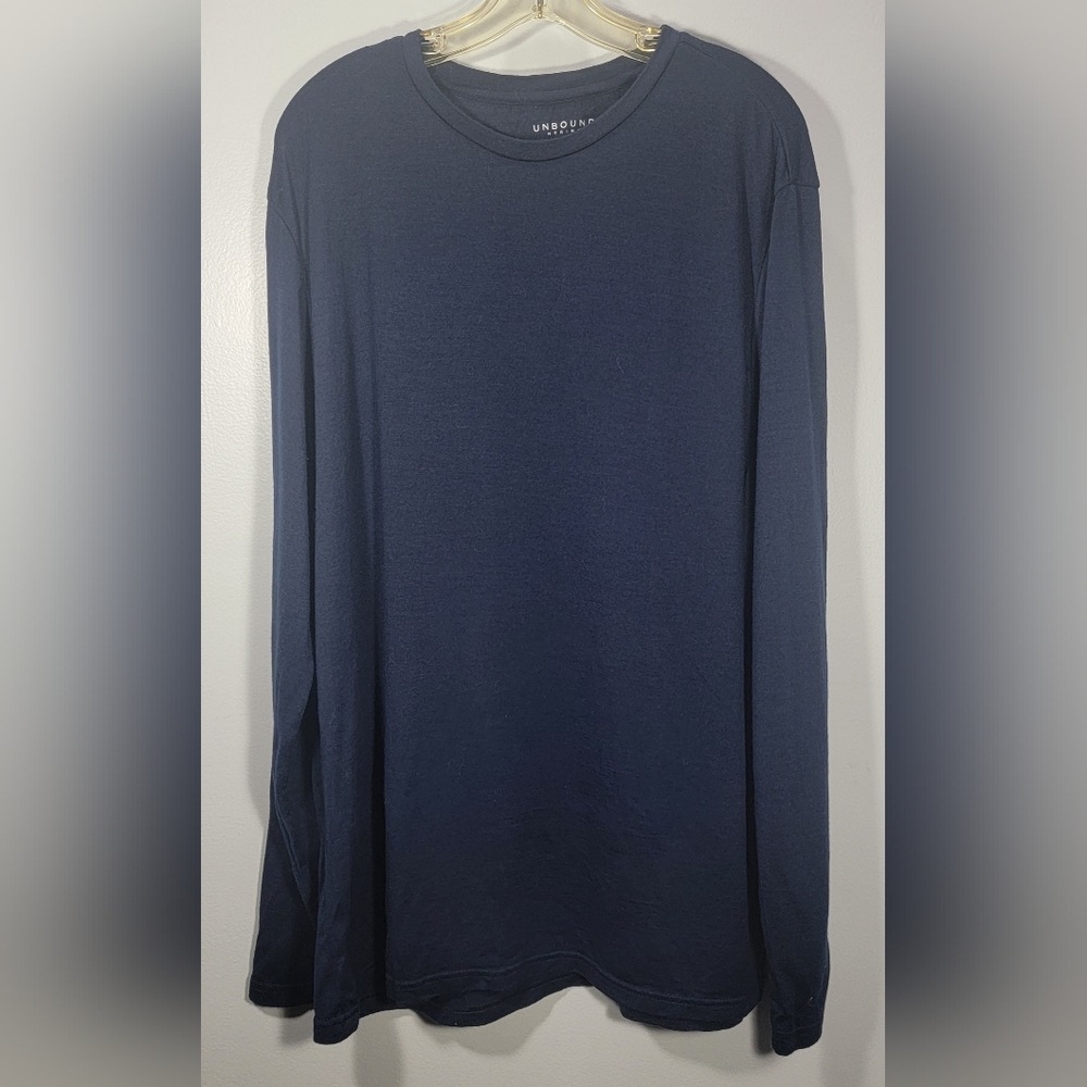 Unbound Merino Wool Blue Base Layer